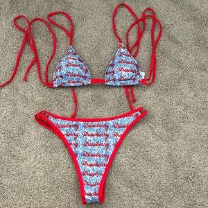 Strawberry Milk Mob bikini size small
